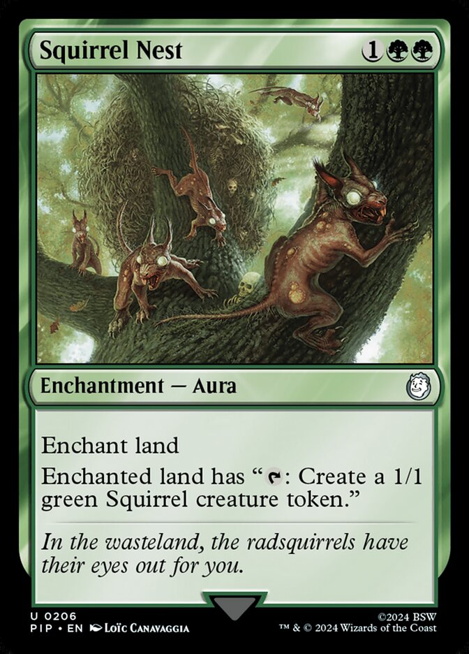 Squirrel Nest 206/326 (Universes Beyond: Fallout) 