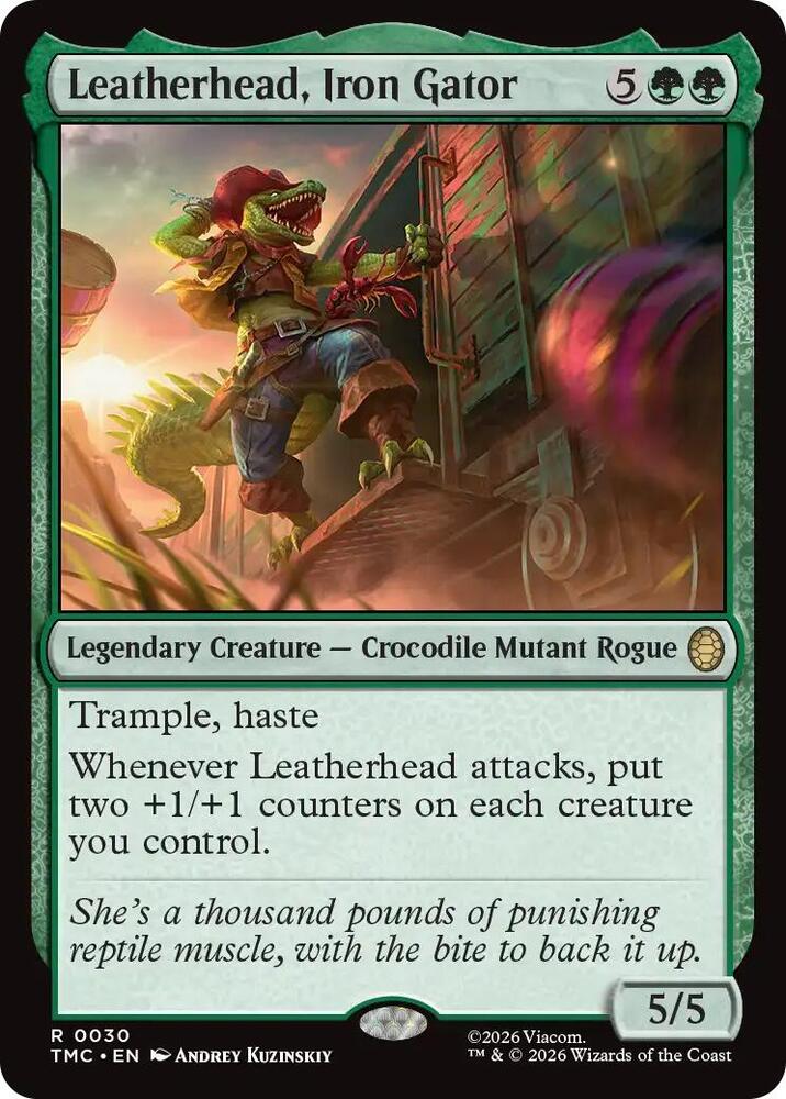 Leatherhead Iron Gator (Commander: Teenage Mutant Ninja Turtles)  - undefined