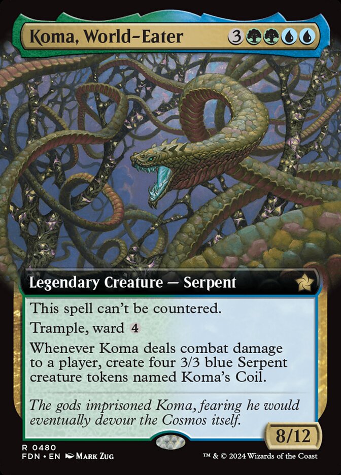 Koma, World-Eater 480/291 (Foundations)  - Extended Art