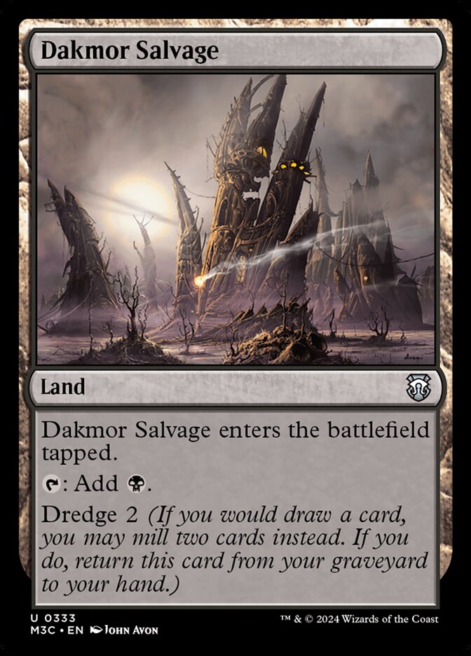 Dakmor Salvage 333/411 (Commander: Modern Horizons 3) 