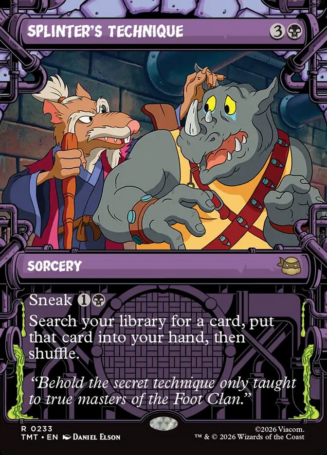 Splinter's Technique (Teenage Mutant Ninja Turtles) 