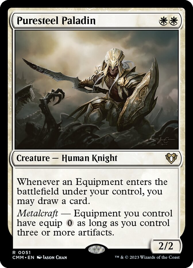 Puresteel Paladin 51 (Commander Masters) 