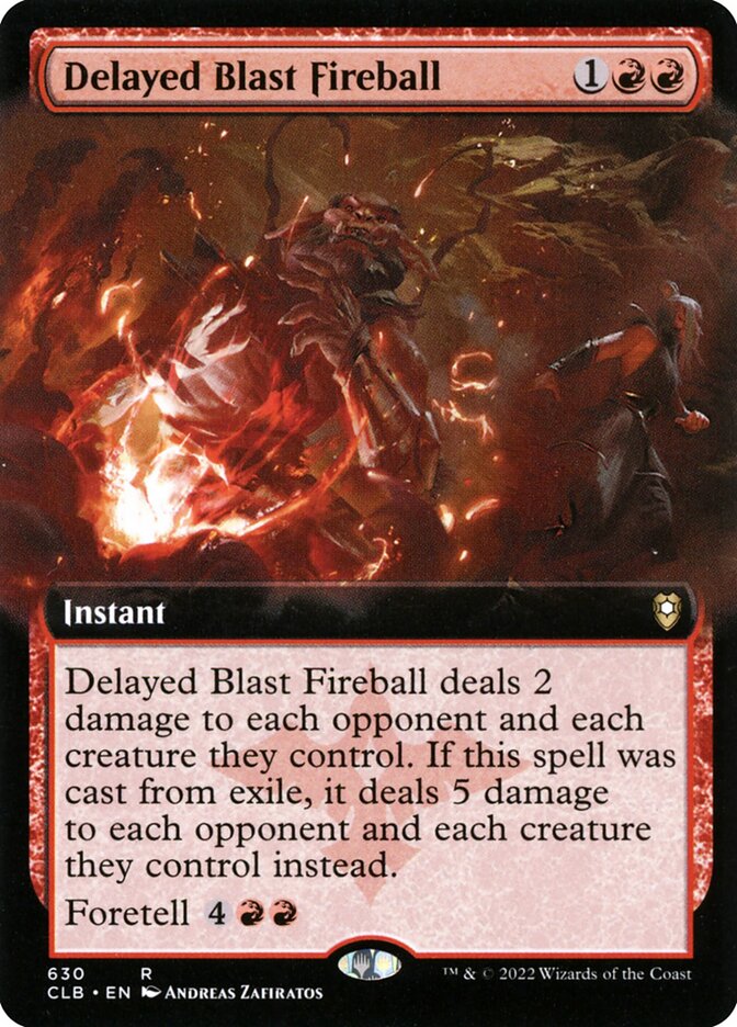 Delayed Blast Fireball 630 (Commander Legends: Battle for Baldur's Gate) 