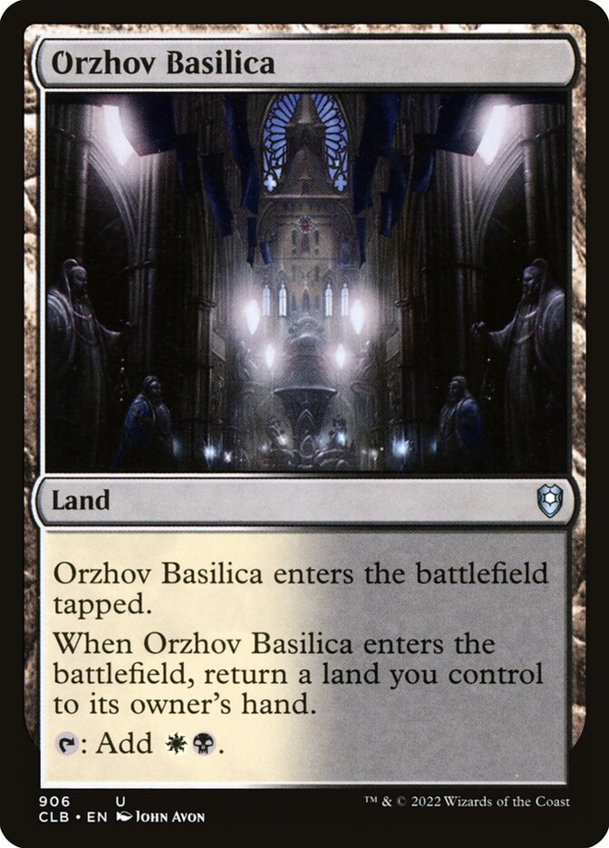 Orzhov Basilica 906 (Commander Legends: Battle for Baldur's Gate) 