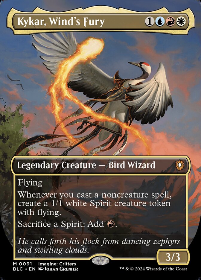Kykar, Wind's Fury (Commander: Bloomburrow)  - undefined