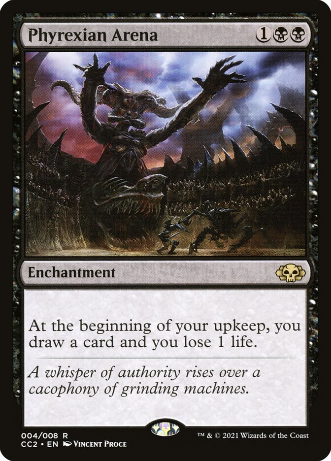 Phyrexian Arena 4 (Commander Collection: Black) 