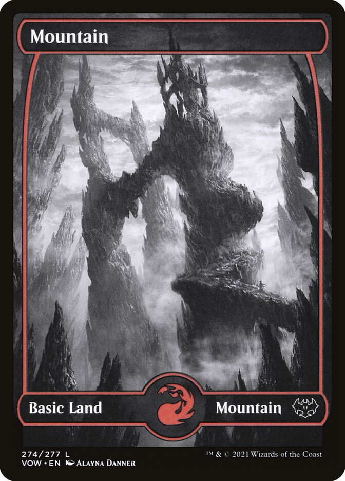 Mountain 274 (Innistrad: Crimson Vow) 