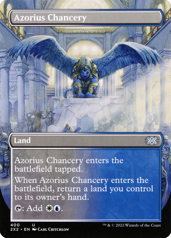 Azorius Chancery Borderless 400 (Double Masters 2022) 
