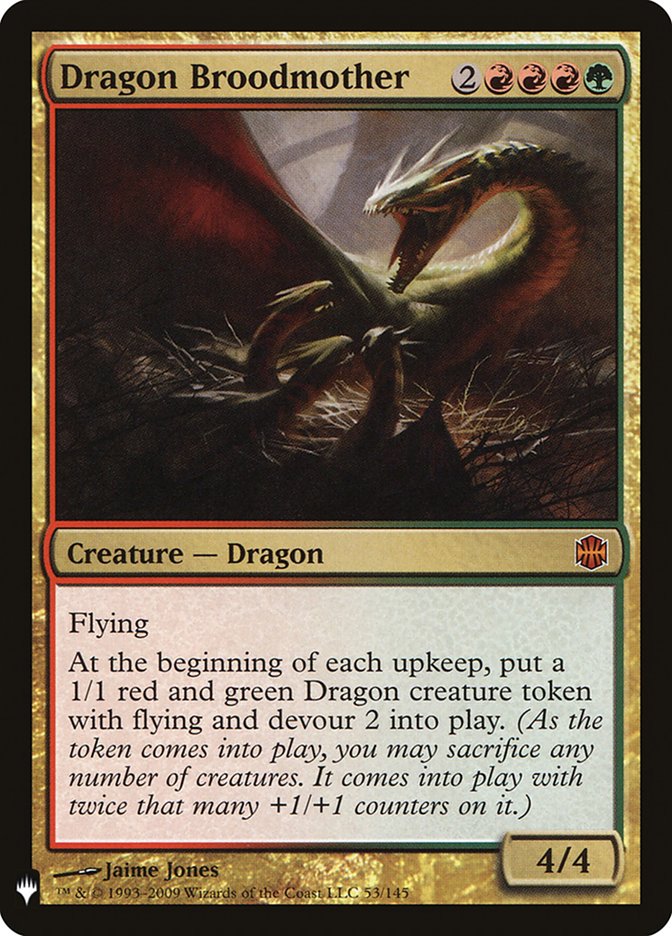 Dragon Broodmother (The List Reprints) 