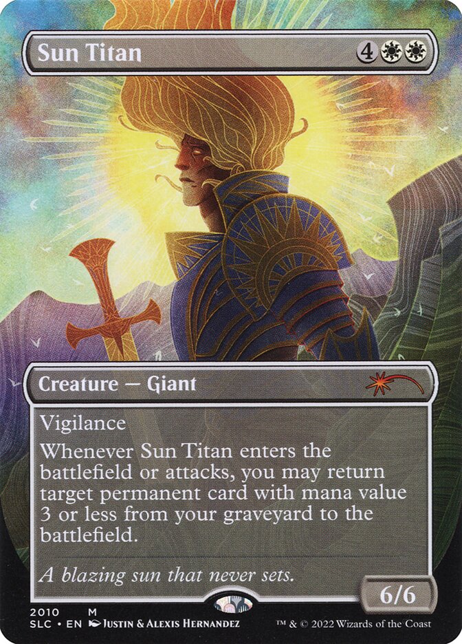 Sun Titan 2010 (Secret Lair Countdown Kit)  - Borderless