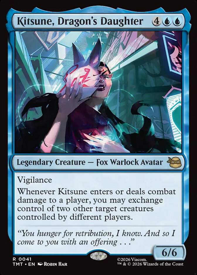 Kitsune, Dragon's Daughter 41 (Teenage Mutant Ninja Turtles)  - Foil
