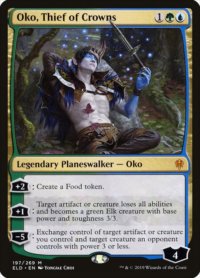 Oko, Thief of Crowns 197 (Throne of Eldraine) 