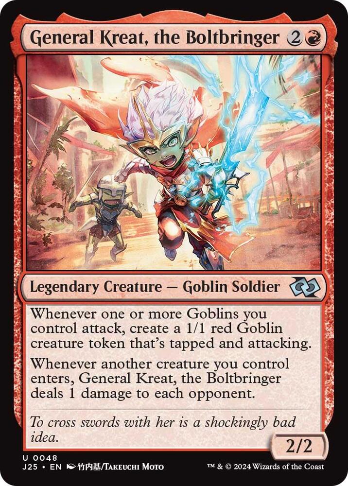 General Kreat, the Boltbringer 48 (Foundations Jumpstart) 