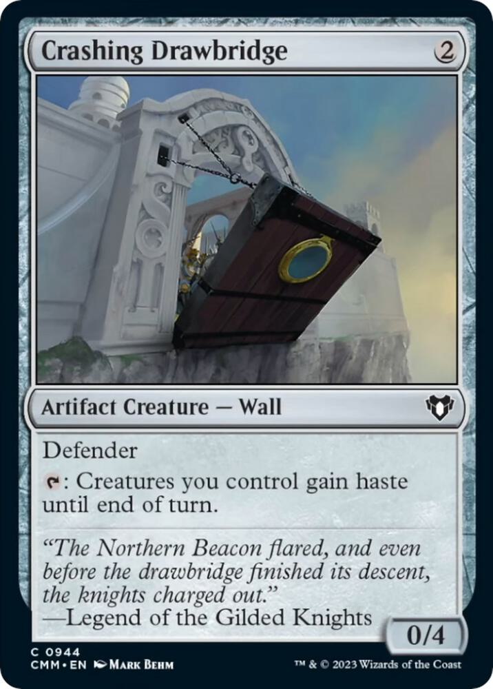 Crashing Drawbridge 944/451 (Commander Masters) 