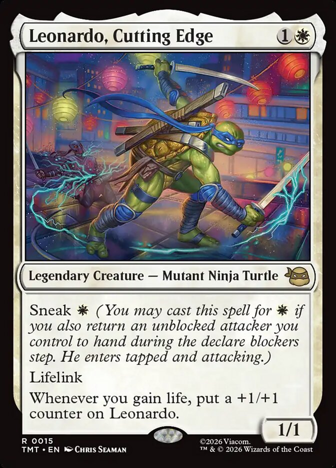 Leonardo, Cutting Edge 15 (Teenage Mutant Ninja Turtles) 