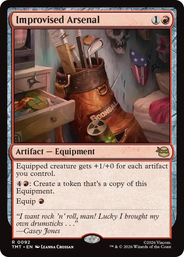 Improvised Arsenal 92 (Teenage Mutant Ninja Turtles)  - Foil