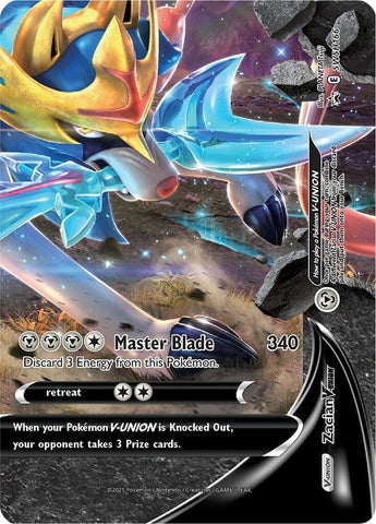 Zacian V UNION SWSH166 (SWSH: Sword & Shield Promo Cards)  - Holofoil