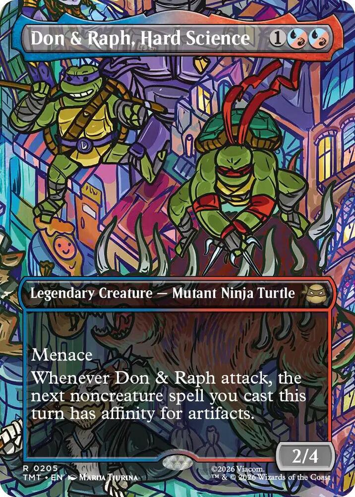 Don and Raph Hard Science Borderless (Teenage Mutant Ninja Turtles)  - undefined
