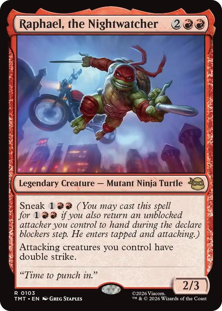 Raphael the Nightwatcher 103 (Teenage Mutant Ninja Turtles) 