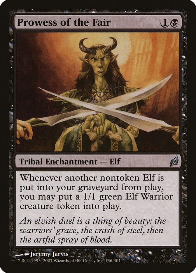 Prowess of the Fair 136/301 (Lorwyn) 