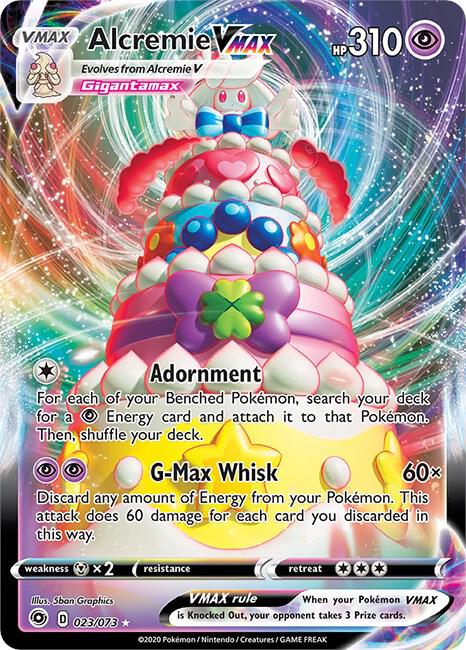 Alcremie VMAX 23/73 (Champion's Path)  - Holofoil