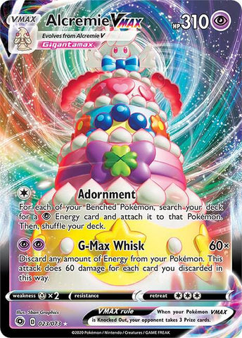 Alcremie VMAX 23/73 (Champion's Path)  - Holofoil
