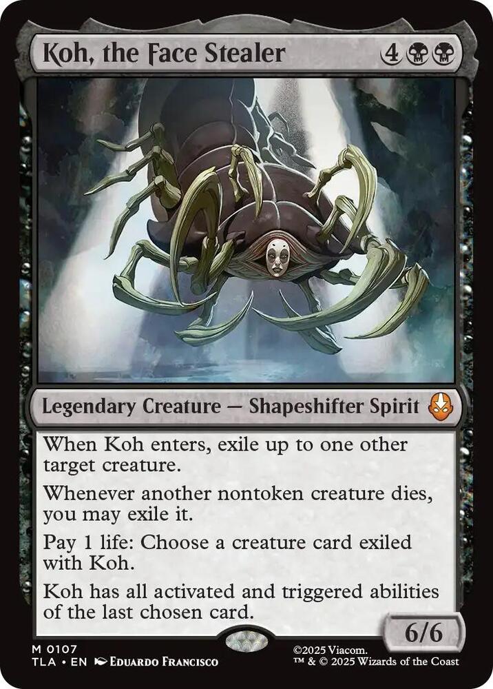 Koh the Face Stealer 107/286 (Avatar: The Last Airbender)  - Foil