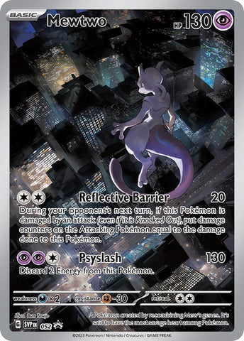 Mewtwo 052 (SV: Scarlet & Violet Promo Cards)  - Holofoil