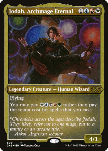 Jodah Archmage Eternal Foil Etched 509 (Double Masters 2022)  - Foil