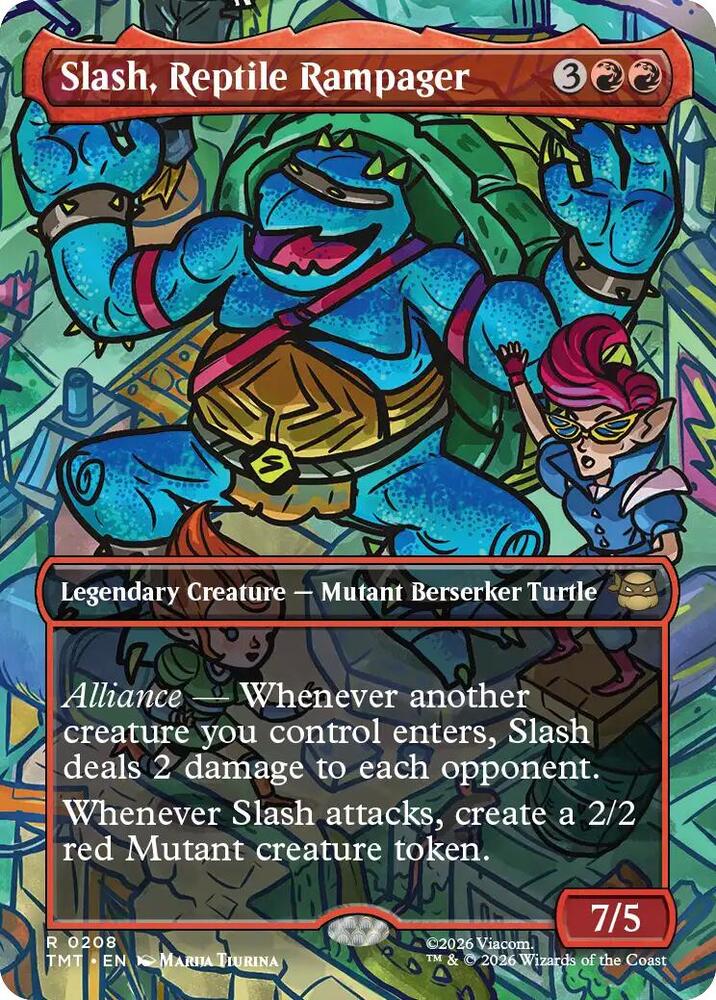 Slash Reptile Rampager Borderless (Teenage Mutant Ninja Turtles) 