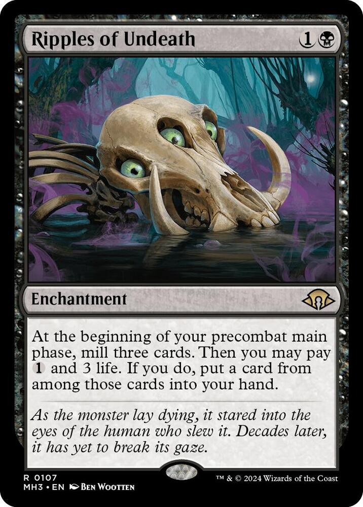 Ripples of Undeath 107 (Modern Horizons 3)  - Foil