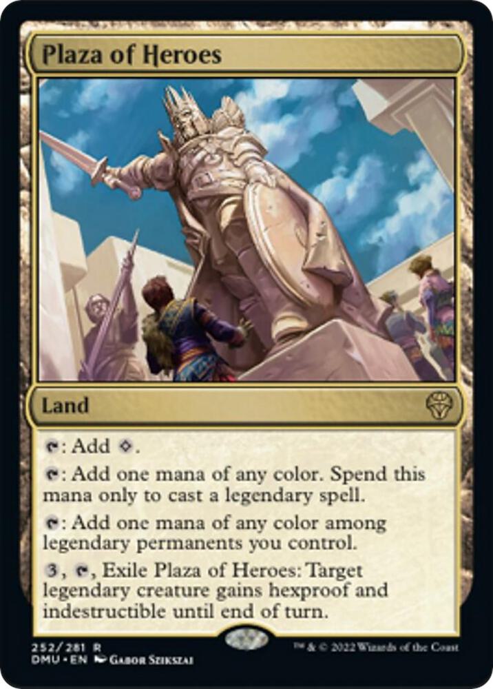 Plaza of Heroes 252 (Dominaria United)  - Foil
