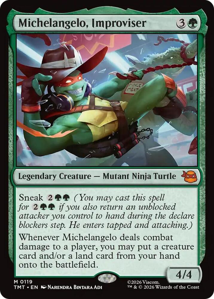 Michelangelo Improviser (Teenage Mutant Ninja Turtles)  - undefined