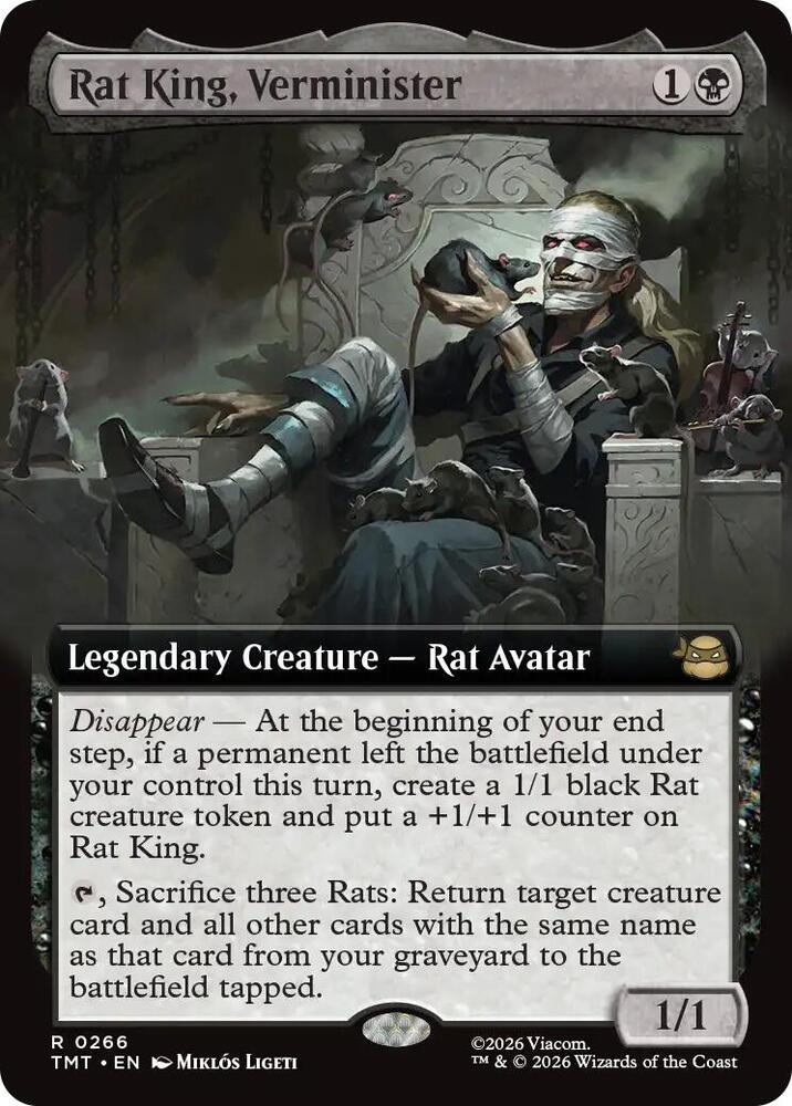 Rat King Verminister Extended Art (Teenage Mutant Ninja Turtles)  - undefined