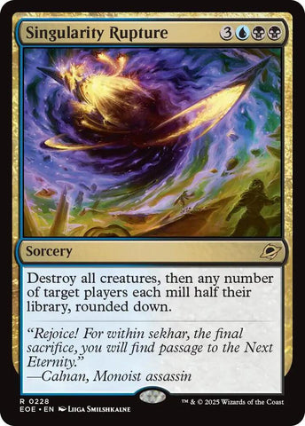 Singularity Rupture 228 (Edge of Eternities) 