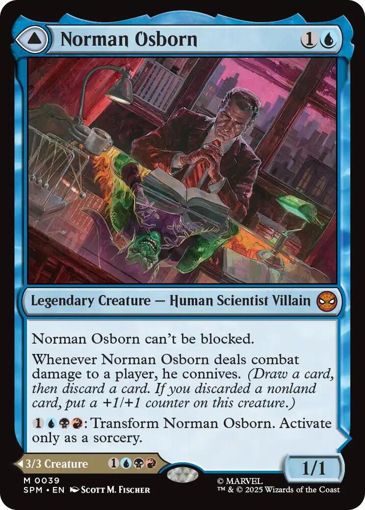 Norman Osborn // Green Goblin 39/198 (Marvel's Spider-Man) 
