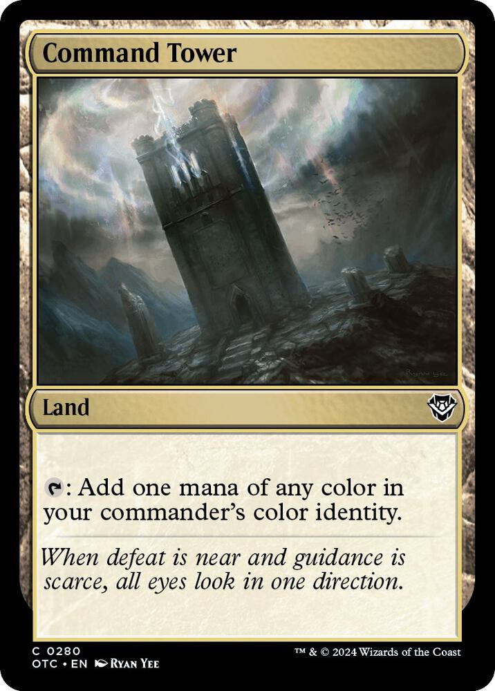 Command Tower 280/342 (Commander: Outlaws of Thunder Junction) 