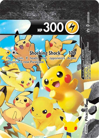 Pikachu V Union SWSH140 (SWSH: Sword & Shield Promo Cards)  - Holofoil