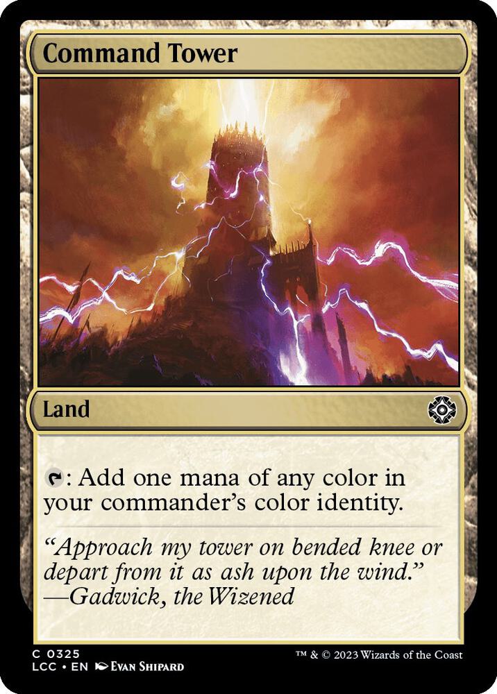 Command Tower 325 (Commander: The Lost Caverns of Ixalan) 