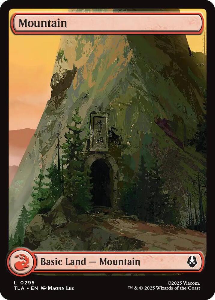 Mountain 0295 295 (Avatar: The Last Airbender)  - Foil