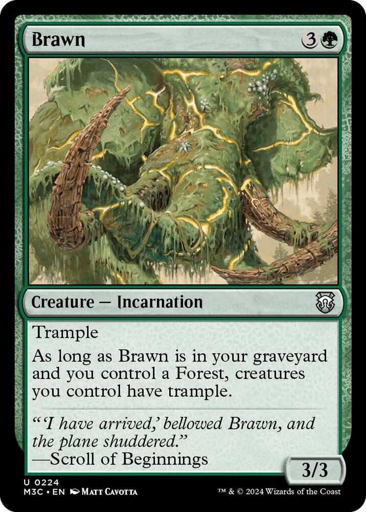 Brawn 224/411 (Commander: Modern Horizons 3) 