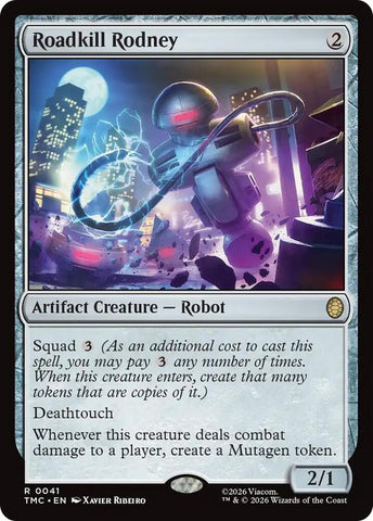 Roadkill Rodney 41/0 (Commander: Teenage Mutant Ninja Turtles)  - Surge Foil