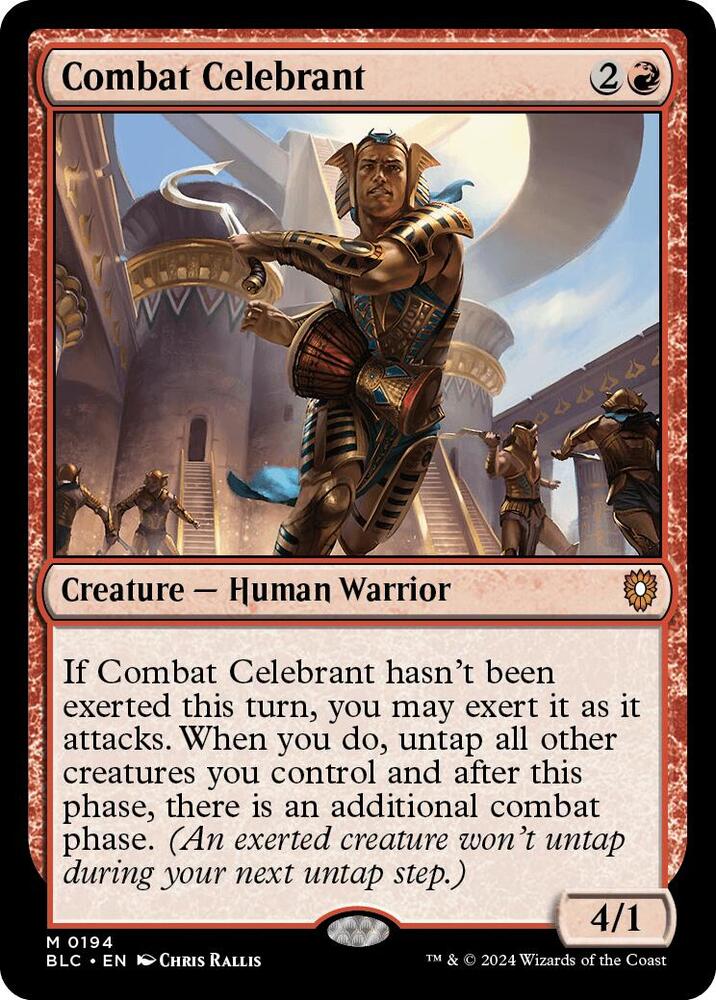 Combat Celebrant 194 (Commander: Bloomburrow) 