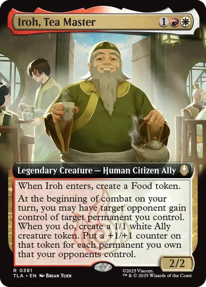 Iroh, Tea Master 381/286 (Avatar: The Last Airbender)  - Extended Art