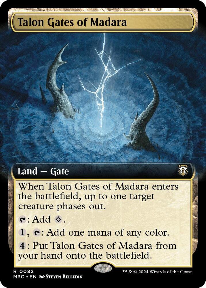 Talon Gates of Madara 82/411 (Commander: Modern Horizons 3)  - Extended Art