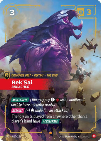 RekSai Breacher (Spiritforged)  - Foil