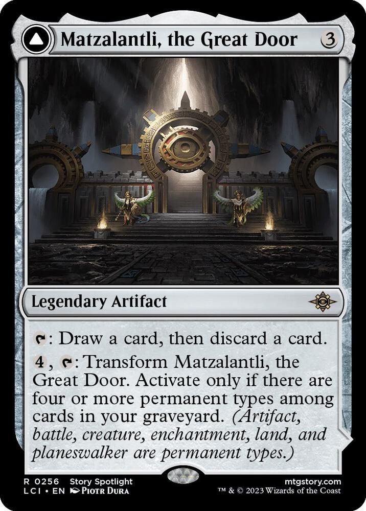 Matzalantli, the Great Door // The Core 256/291 (The Lost Caverns of Ixalan)  - Foil