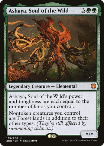 Ashaya, Soul of the Wild 179 (Zendikar Rising) 