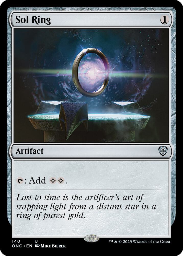 Sol Ring 140/28 (Commander: Phyrexia: All Will Be One) 
