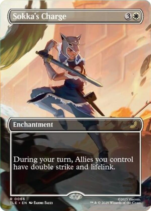 Sokkas Charge Borderless (Avatar: The Last Airbender: Eternal-Legal)  - undefined